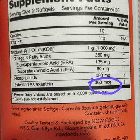 Now Foods, Neptune Krill Oil, 500 mg, 60 Softgels Review