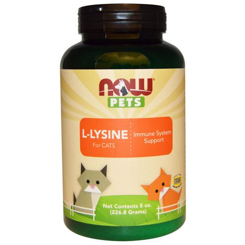 Now Foods, Now Pets, L-Lysine for Cats, 8 oz (226.8 g) Review