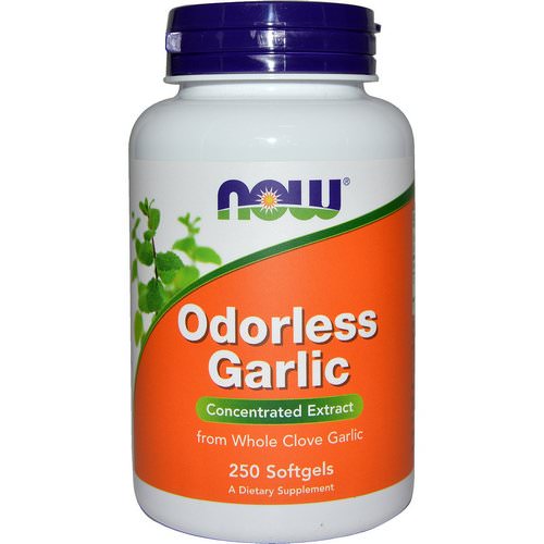 Now Foods, Odorless Garlic, Concentrated Extract, 250 Softgels Review