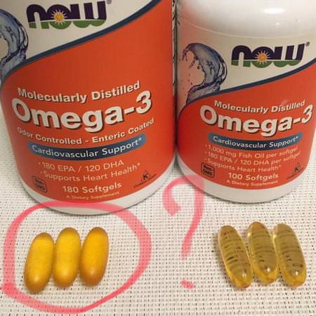 Now Foods Supplements Fish Oil Omegas EPA DHA