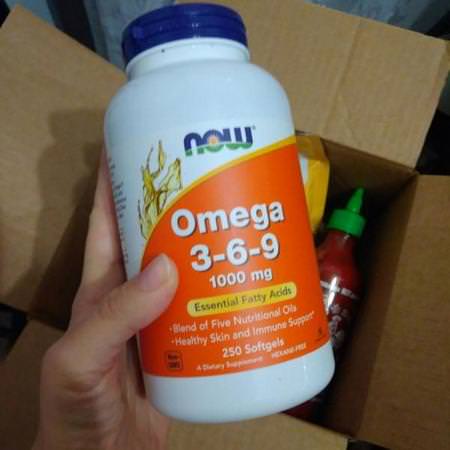 Now Foods, Omega 3-6-9, 1000 mg, 250 Softgels Review