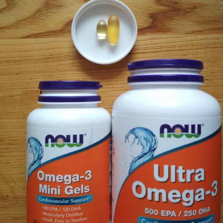 Now Foods, Omega-3 Mini Gels, 180 Softgels Review