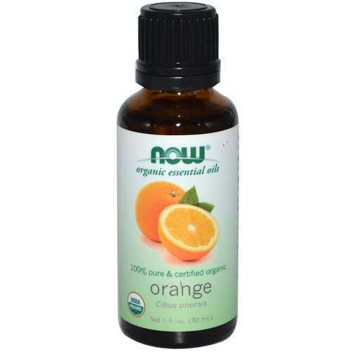 Now Foods, Organic Essential Oils, Orange, 1 fl oz (30 ml) Review