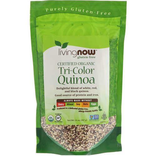 Now Foods, Organic Tri-Color Quinoa, 14 oz (397 g) Review