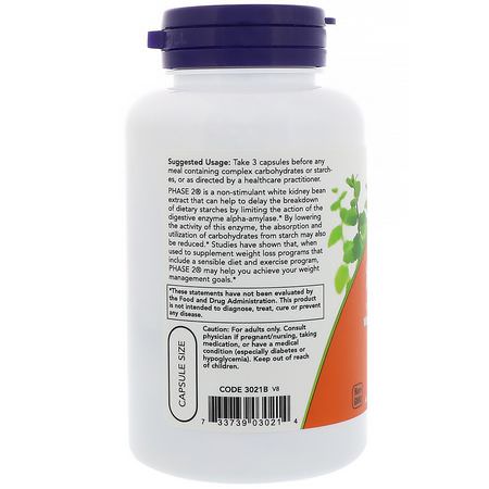 Now Foods, White Kidney Bean Extract
