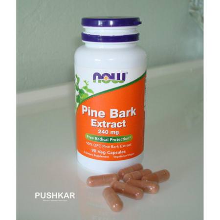 Supplements Antioxidants Pine Bark Extract Vegetarian Now Foods
