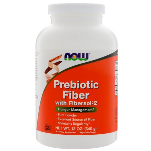 Now Foods, Prebiotic Fiber with Fibersol-2, 12 oz (340 g) Review