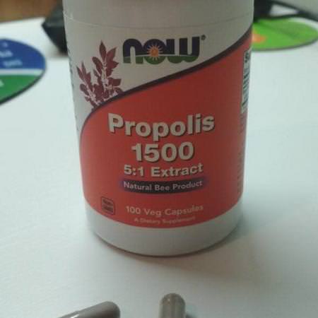 Now Foods, Propolis 1500, 300 mg, 100 Veg Capsules Review