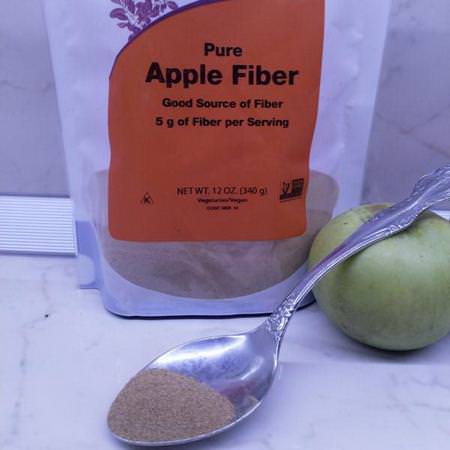 Now Foods, Pure Apple Fiber, 12 oz (340 g) Review