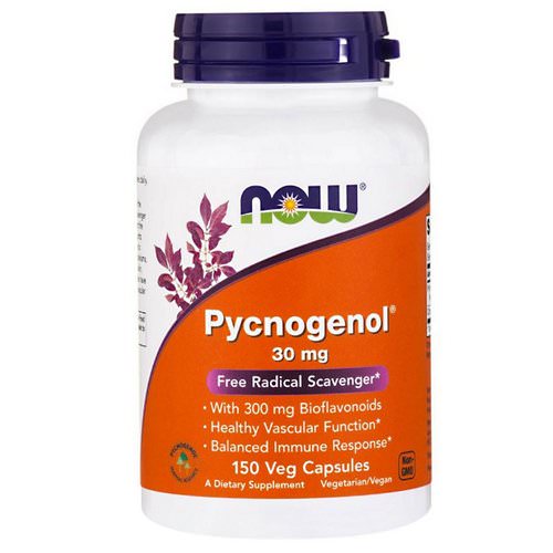 Now Foods, Pycnogenol, 30 mg, 150 Veg Capsules Review