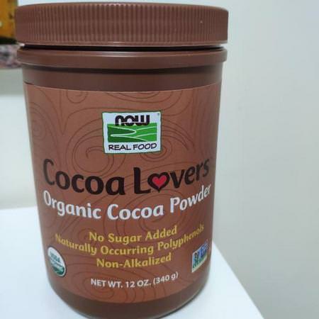 Real Food, Cocoa Lovers, Organic Cocoa Powder
