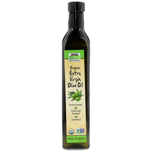 Now Foods, Real Food, Organic Extra Virgin Olive Oil, 16.9 fl oz (500 ml) Review