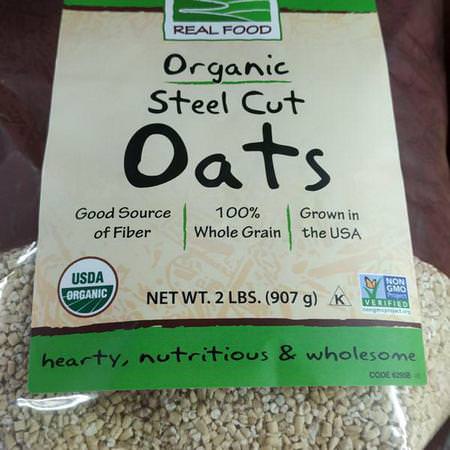 Real Food, Organic Steel Cut Oats