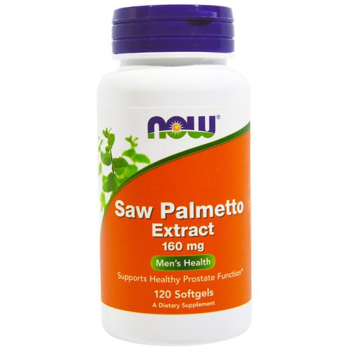 Now Foods, Saw Palmetto Extract, 160 mg, 120 Softgels Review