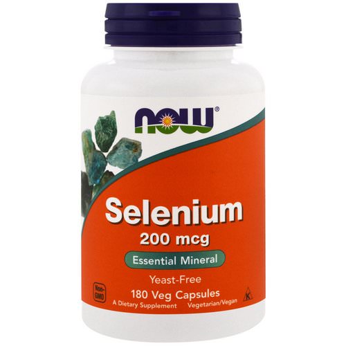 Now Foods, Selenium, 200 mcg, 180 Veggie Caps Review