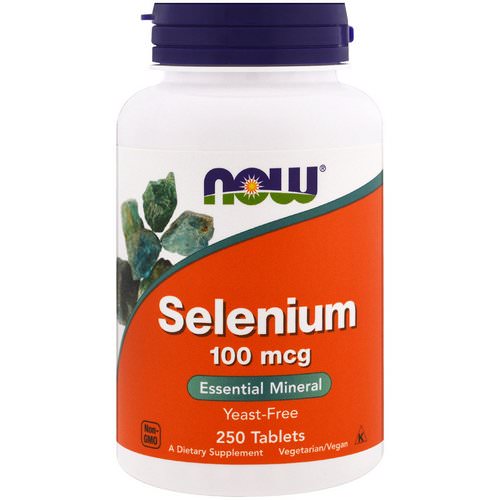 Now Foods, Selenium, Yeast Free, 100 mcg, 250 Tablets Review