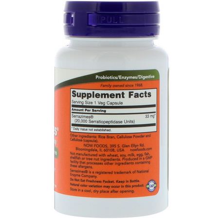 Serrapeptase, Digestion, Supplements