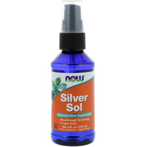 Now Foods, Silver Sol, 4 fl oz (118 ml) Review