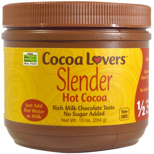 Now Foods, Slender Hot Cocoa, 10 oz (284 g) Review
