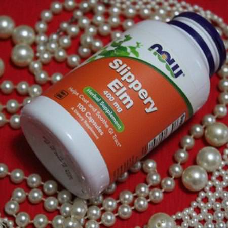 Now Foods Herbs Homeopathy Slippery Elm