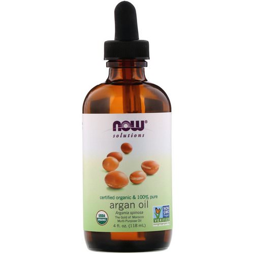 Now Foods, Solutions, Certified Organic & 100% Pure Argan Oil, 4 fl oz (118 ml) Review