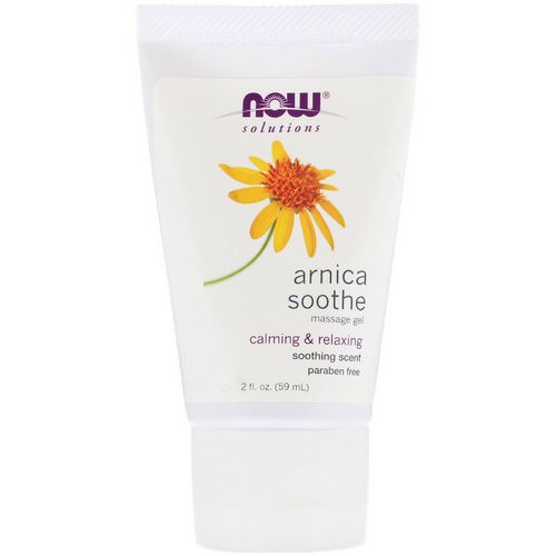 Now Foods, Solutions, Arnica Soothe Massage Gel, 2 fl oz (59 ml) Review