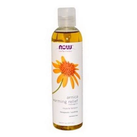 Solutions, Arnica Warming Relief Massage Oil