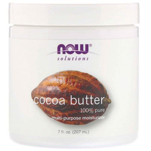 Now Foods, Solutions, Cocoa Butter, 7 fl oz (207 ml) Review