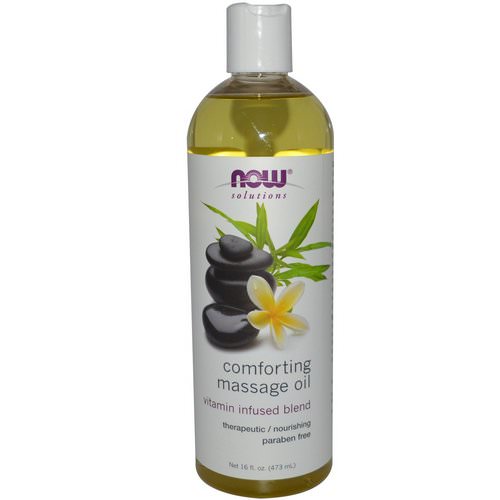 Now Foods, Solutions, Comforting Massage Oil, 16 fl oz (473 ml) Review