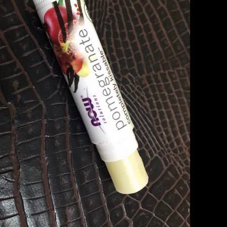 Solutions, Completely Kissable, Organic Lip Balm, Pomegranate