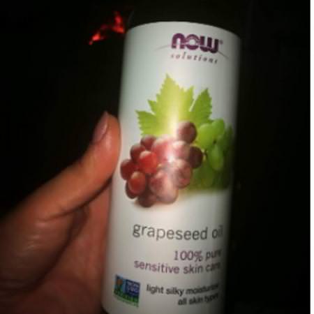 Now Foods, Grapeseed, Face Oils