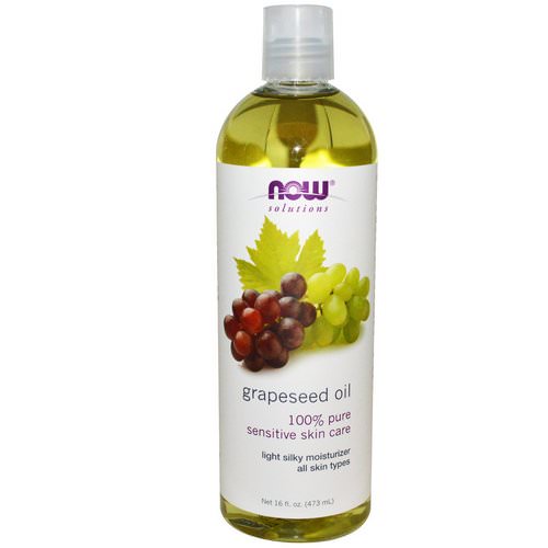 Now Foods, Solutions, Grapeseed Oil, 16 fl oz (473 ml) Review