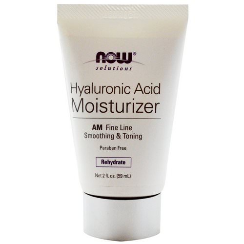Now Foods, Solutions, Hyaluronic Acid Moisturizer, 2 fl oz (59 ml) Review