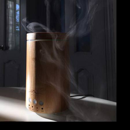 Solutions, Real Bamboo Ultrasonic Oil Diffuser