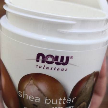 Now Foods, Solutions, Shea Butter, 16 fl oz (454 g) Review