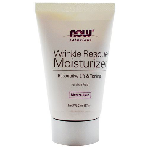 Now Foods, Solutions, Wrinkle Rescue Moisturizer, 2 oz (57 g) Review