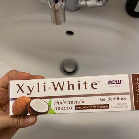 Solutions, XyliWhite, Toothpaste Gel, Coconut Oil, Mint Flavor
