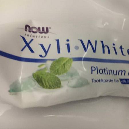 Solutions, XyliWhite, Toothpaste Gel, Platinum Mint