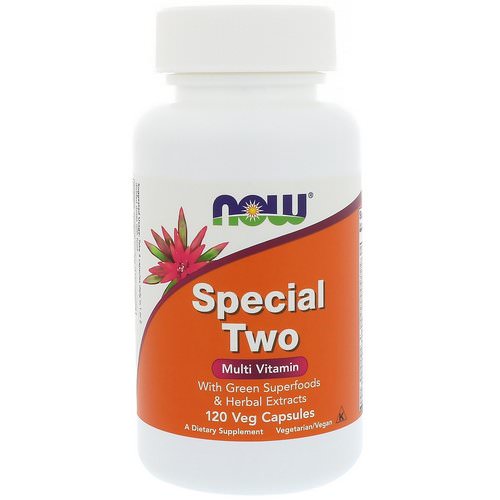 Now Foods, Special Two, Multi Vitamin, 120 Veg Capsules Review