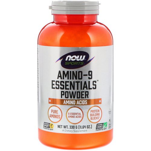 Now Foods, Sports, Amino-9 Essentials Powder, 11.64 oz (330 g) Review