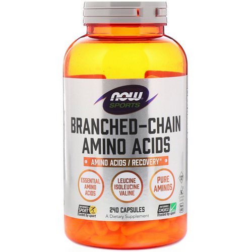 Now Foods, Sports, Branched Chain Amino Acids, 240 Capsules Review