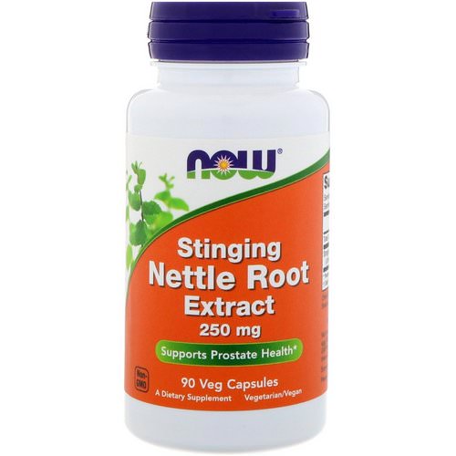 Now Foods, Stinging Nettle Root Extract, 250 mg, 90 Veg Capsules Review