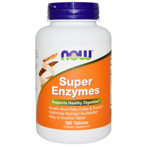 Now Foods, Super Enzymes, 180 Tablets Review