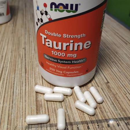Supplements Amino Acids L-Taurine Non Gmo Now Foods