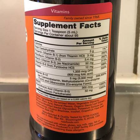 Supplements Vitamins Vitamin B Vitamin B Complex Now Foods