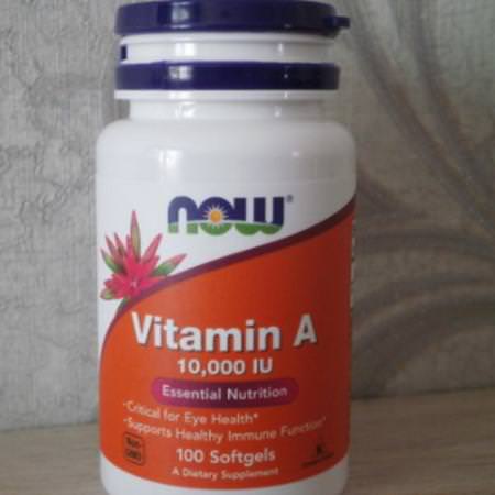 Supplements Vitamins Vitamin A Non Gmo Now Foods