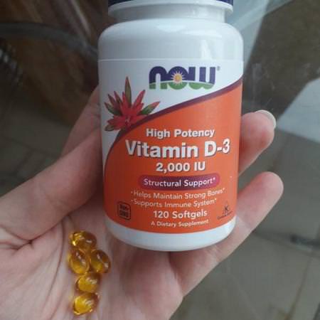 Now Foods, Vitamin D-3 High Potency, 2,000 IU, 240 Softgels Review