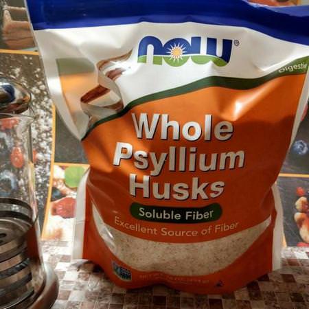 Now Foods, Whole Psyllium Husks, 1.5 lbs (680 g) Review