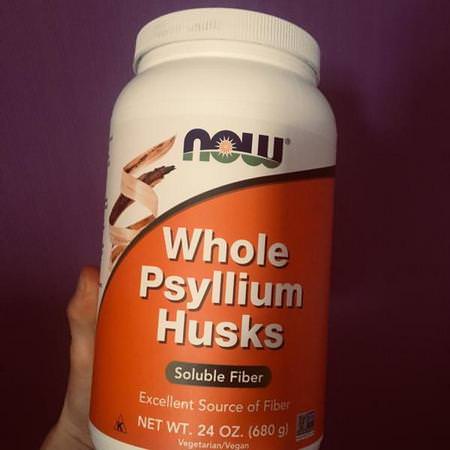 Supplements Digestion Fiber Psyllium Husk Now Foods