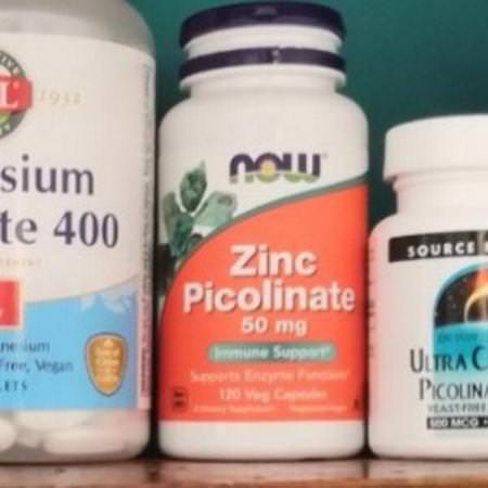 Now Foods Supplements Minerals Zinc